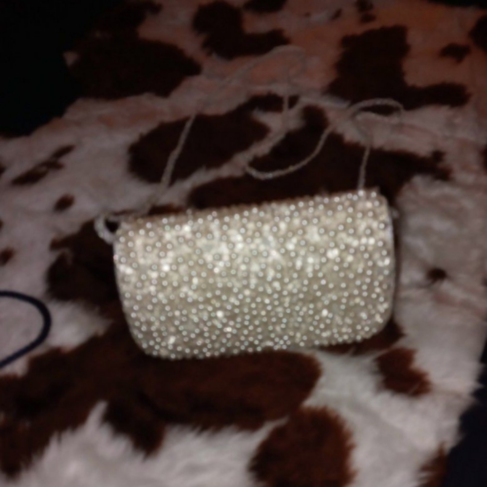 Vintage wedding purse